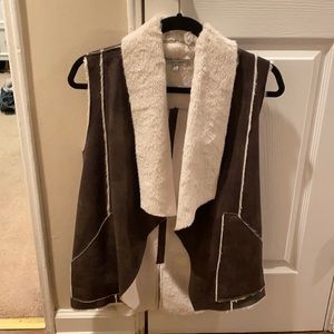 Naked Zebra Faux Fur Vest